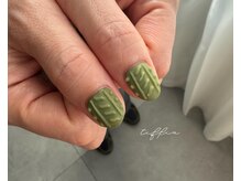 ネイルサロン ティフィン(tiffin)/～冬定番ニットネイル～
