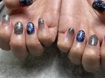 ミコ(MIKO)/定額ネイル 花火