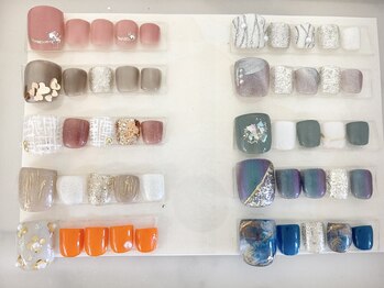 ネイルビューティーサロン パンドーラ 西明石店(Pandora)/【FOOT】オリジナルアート¥4500