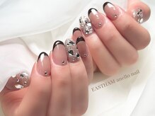 イーストハムアネーロネイル(EAST HAM anello nail)/持ち込みデザイン　￥9500