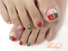 ネイルサロンリボン(Ribbon)/フットシンプル