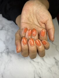 つやつやシアーオレンジ