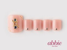 ネイルサロンアビー 北千住店(abbie)/カラフルストーンアート￥11605