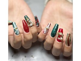 クリスマスネイル