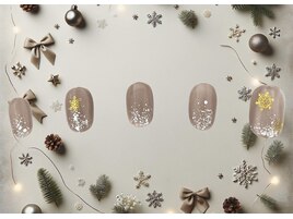 冬のアートネイル