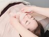 【ご褒美コース♪】癒しのヘッドスパ＋小顔リフトアップ＋フットケア　100分