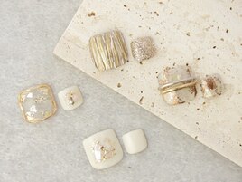 フットワンカラー＋親指アート