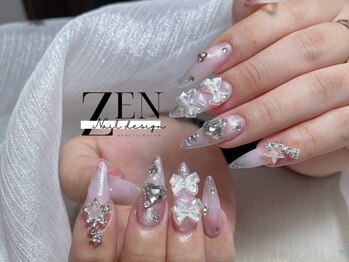 ゼン ネイル デザイン 池袋(ZEN NAIL DESIGN)/* 長 さだしやり放題×つけ放題