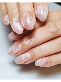 春のニュアンスネイル