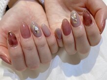 ネイルズ ララ(nails Lala)/pink。