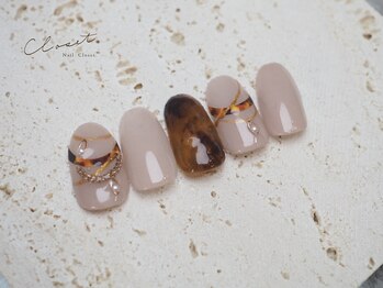 ネイルクローゼット(Nail Closet)/10月　Monthly Design