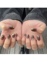 ステム(STEM.)/シアーブラウン＋ゴールド