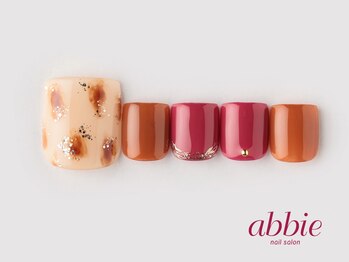 ネイルサロンアビー 北千住店(abbie)/キャメルレオパード ¥11814