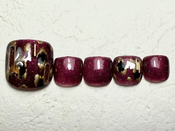 レイネイル 岐阜茜部店(RAY NAIL)/マグフラレオパ