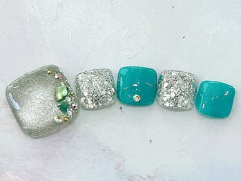 ティーエヌ 辻堂店/フット定額ネイル☆7700円