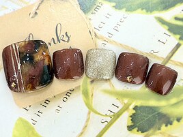 フット定額ネイル☆7700円