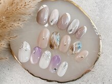 ネイルカレッジアンドサロン ナチュレ(nailcollege&salon NATURE)/定額ジェル￥7700