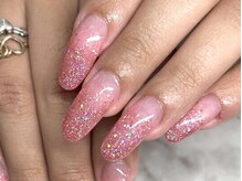 ワンフォアスマイル 北谷店(One for smile)/大粒ラメグラデーション