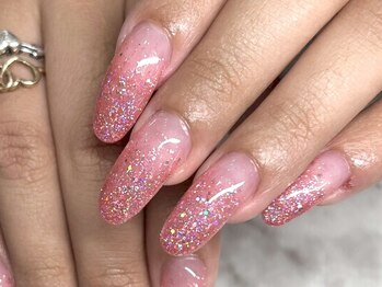 ワンフォアスマイル 北谷店(One for smile)/大粒ラメグラデーション