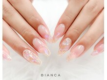 Bianca 三田店【ビアンカ】/ちゅるんワンホンネイル¥9000