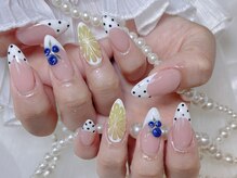 ネイルプリンセス(Nail Princess)/ブルーベリーネイル