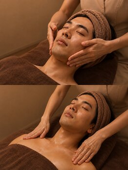 グロウプラス(GLOW PLUS+)の写真/お仕事疲れ解消/癒し/リフレッシュも出来る！完全個室で通いやすい男性専用サロン
