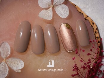ナチュラルデザイン 品川本店(Natural Design)/ワンポイントArtネイル