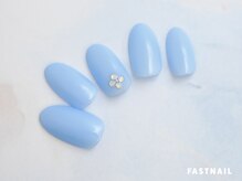 ファストネイル ロコ 春日店(FASTNAIL LOCO)/春のシンプルネイル【11887】