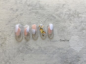 シンプリー 吉祥寺店(Simpliee by Procare nail)/塗りかけネイル