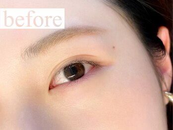 ビビエール 梅田店(viviAiles)/before：まつげパーマ