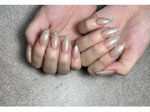 グラシアス(Gracias)/ラメグラ 冬ネイル