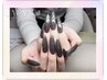 ★HAND【スカルプ】長出し ワンカラー/ラメぐラ 2色迄無料+パーツ1コ付き