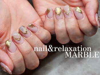 ネイルアンドリラクゼーション マーブル(MARBLE)/ニュアンス(定額ネイル¥6150)