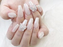 レアリゼ ネイル(Realiser nail)の雰囲気（長さ出しデザインネイル）