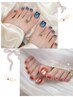 Foot 【ソフトオフ無料】2色可★おしゃれネイル*マクネット ￥５,380