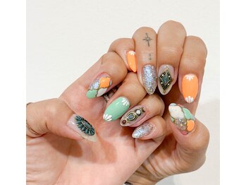 クラシカ 幡ヶ谷店(CLASSICA)/８月ネイル☆