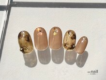 アンドラッシュ アンドネイル 本郷三丁目駅前店(and lash/and nail)/シンプル全体アート/ベーシック