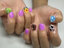 ネイルサロン赤ちゃん/トイ・ストーリーネイル