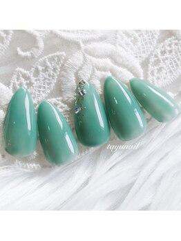 たゆ ネイル(たゆnail)/パラジェルワンカラーネイル