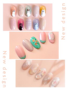 オカユデザイン ネイルワークス(OKAYU DESIGN Nailworks)/new design