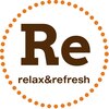 アールイー リラックスアンドリフレッシュ(Re relax&refresh)ロゴ