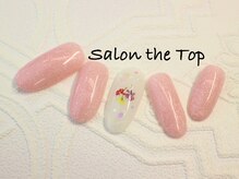 サロン ザ トップ(Salon the Top)/ガーリー押し花ネイル