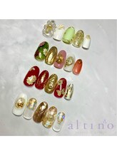 アルティノ ネイル ガーデン(altino nail garden)/卒業式・和装デザイン¥7700～
