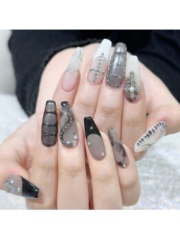 クイーンズビューティーサロン 新宿本店(Queen's beauty salon)/チップ長さだしやり放題