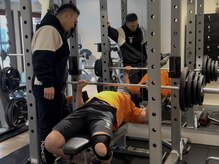 トレーニングジムスリー/ベンチプレス100kg成功