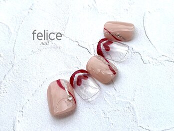 ネイルサロン フェリーチェ(felice)/【定額ネイル】7980円