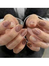 エーナイン イオン一関店/チェックネイル