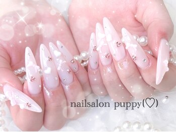 パピー 四条烏丸(puppy)の写真/パラジェル取扱いサロン☆キレイなフォルムで満足感◎深爪・短い爪もスラっと美しく♪
