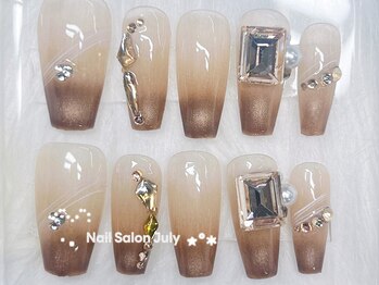 ジュライ(July)/ネイルチップMサイズ