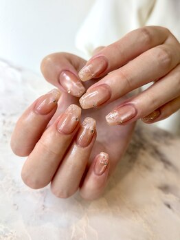シャルム ド ネイルズ(Charm de nails)の写真/ご好評につき予約埋まりやすくなっております!指先が華やかなだけで毎日が楽しくなるお手伝いをいたします